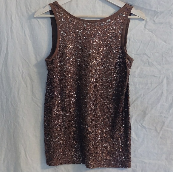 Awesome sparkly JCrew tank top - Picture 3 of 4